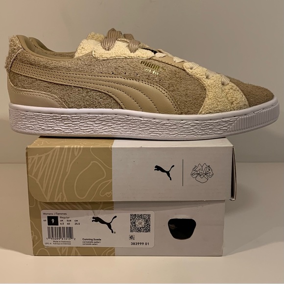 🧸 [BRAND NEW] PUMA HIGH COURT CUNNING SUEDE SAFARI WOMENS SHOES SIZE 9 SNEAKERS - Picture 2 of 9